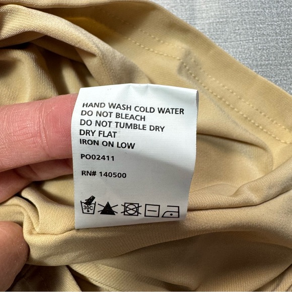 NWT New Rta Adriana Mini Sesame Beige Dress Size XL - Picture 9 of 11